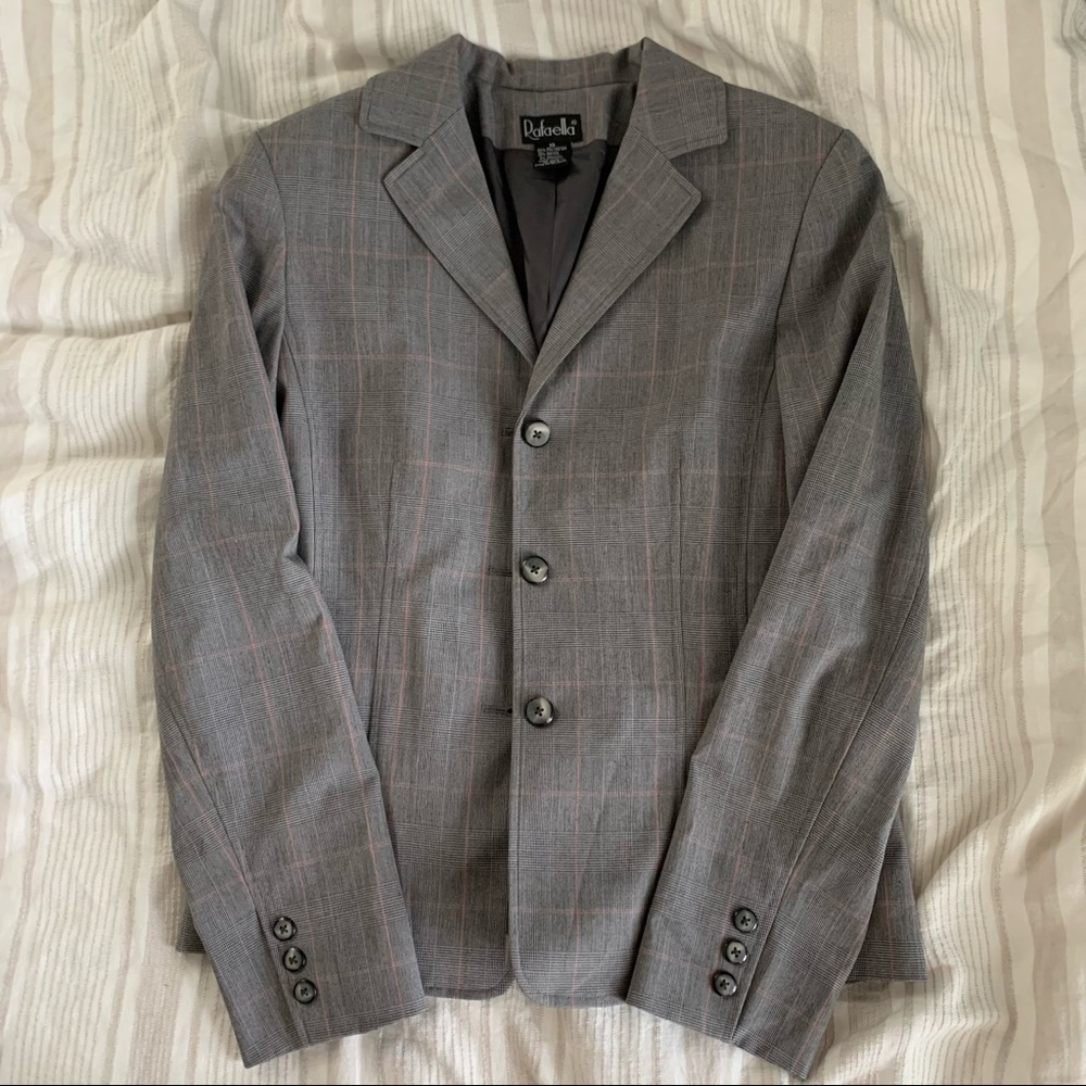 Plaid Blazer